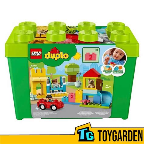 Lego 10914 Duplo Classic Deluxe Brick Box With Toy Storage 85 Pieces