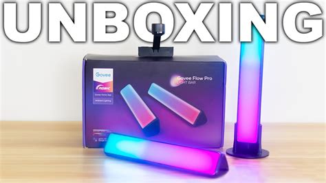 Govee Flow Pro Rgbic Light Bars Unboxing And Installation Guide Youtube