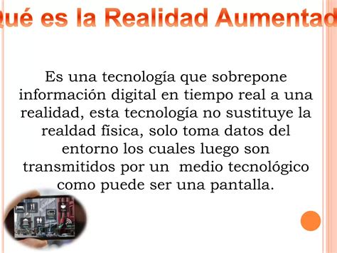 Realidad Aumentada Ppt