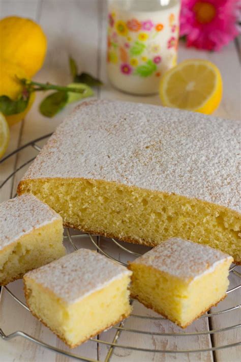 Torta Al Limone Soffice Unamericanatragliorsi