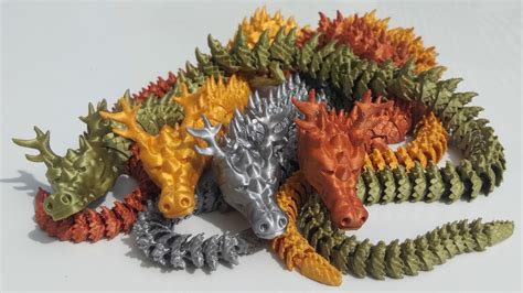 Archivo 3D dragón articuladoModelo para descargar y imprimir en 3DCults