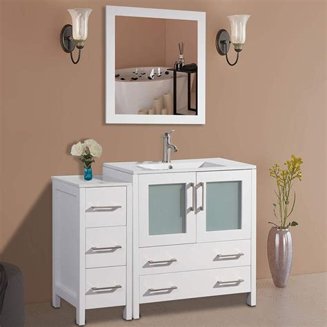 Vanity Art 42 Single Sink Bathroom Vanity Set Modern Bathroom