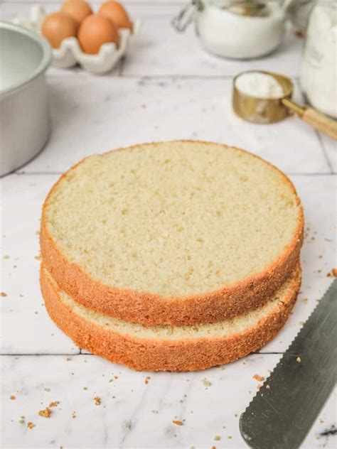 Génoise Vanille pour Layer Cake au Buttermilk lait fermenté