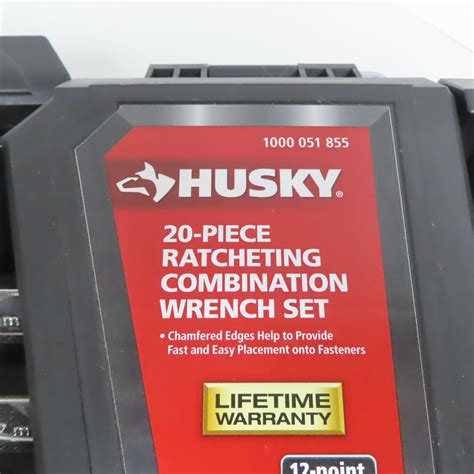 Husky Piece Ratcheting Combination Wrench Set