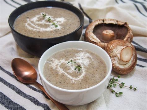 Wild Mushroom Soup Carolines Cooking