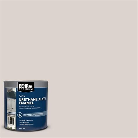 Behr Premium Qt A Smoked Oyster Satin Enamel Urethane Alkyd