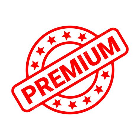 Design De Selo Premium Vetor PNG Logotipo Premium Selos Premium