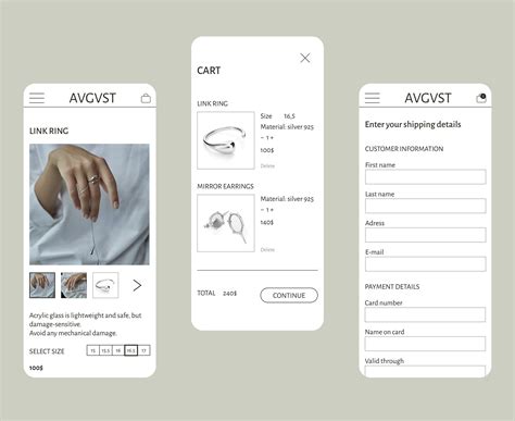 Avgvst Redesign Concept :: Behance
