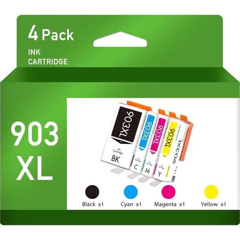 Xl Lot De Cartouches D Encre Compatibles Hp Xl Noir