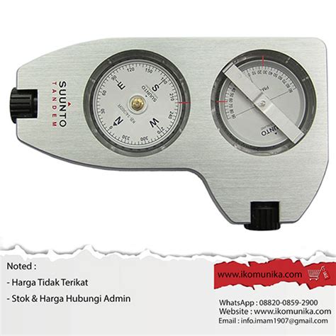 Suunto Tandem Pc R G Clinometer Compass Supplier Alat Radio