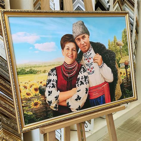 Портрет на холсте по фото. Картины из фотографий в Харькове