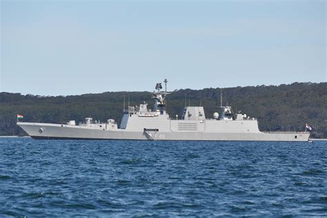 X Ins Sahyadri A Shivalik Class Frigate Of The Indian Nay