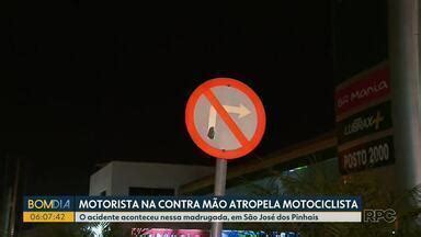 Bom Dia Paran Motorista Na Contra M O Atropela Motociclista Globoplay