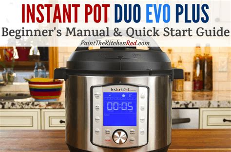 Instant Pot Duo Sv Manual