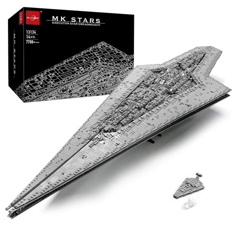 Wloxbkf Moc Super Star Destroyer Building Set Ucs Executor Class Star