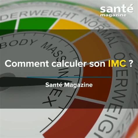 Comment Calculer Son Imc Vidéo Dailymotion