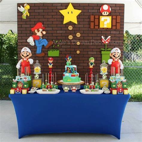 Ideas De Decoraci N Para Fiesta Mario Bros Super Mario Bros Party