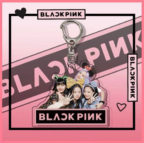 Blackpink Lisa Jisoo Jennie Keychain Acrylic Hobbies Toys