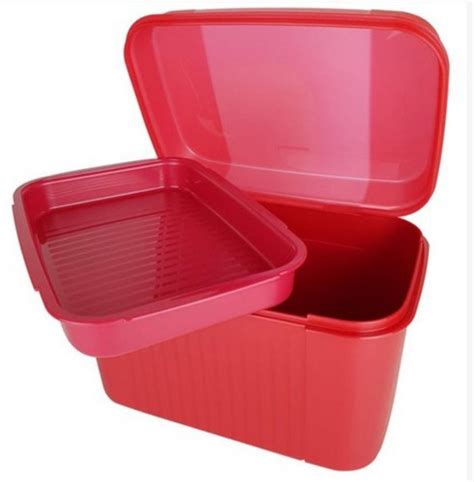 Tupperware Visual Box Bandeja Porta Tudo Parcelamento Sem Juros