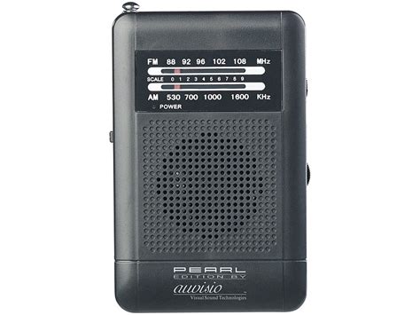 Mini R Cepteur Radio Tar Radios Fm Num Riques Pearl Fr