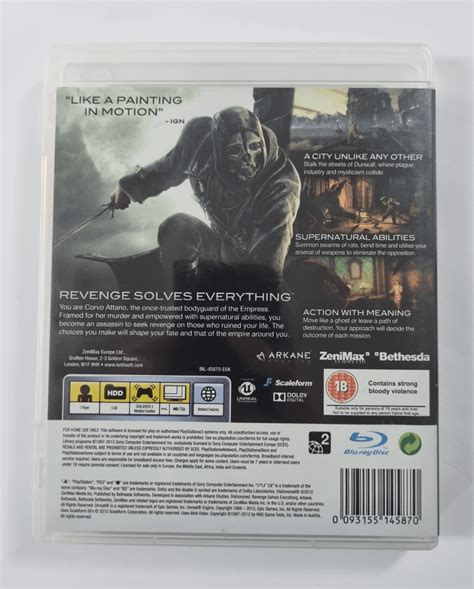 Buy Dishonored For Sony Playstation Retroplace