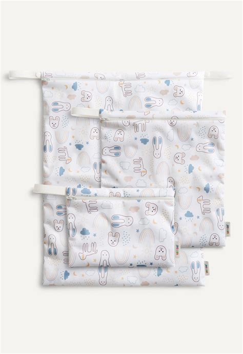 Vattentät Förvaringspåse White Teddy Boob Design