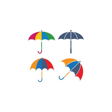 umbrella logo vector 19497362 Vector Art at Vecteezy