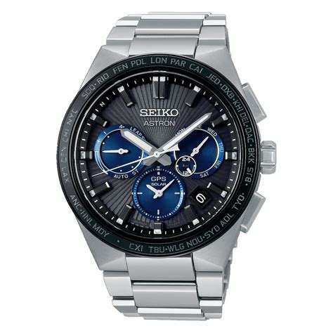 Astron Sunray Dark Night GPS Solar 5X Seiko Boutique The Official