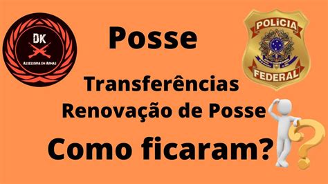 Urgente Como Ficou A Posse Renova O E Transfer Ncias Pelo Sinarm