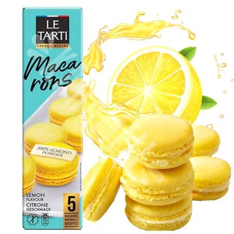 Macarons Lemon - Biscoito Le Tarti - Importado Rússia | Karamell Store