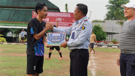 Menjadi Juara Mini Soccer Porsenap Torehan Istimewa Tim Lapas Cilegon