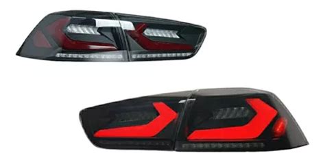 Lanterna Led Mitsubishi Lancer Corvette Style Parcelamento Sem