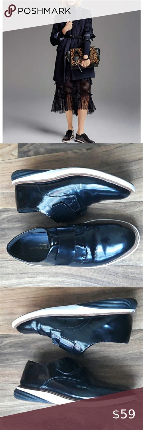 Cole Haan Grand Evolution Modern Monk Patent Leather Loafers Single