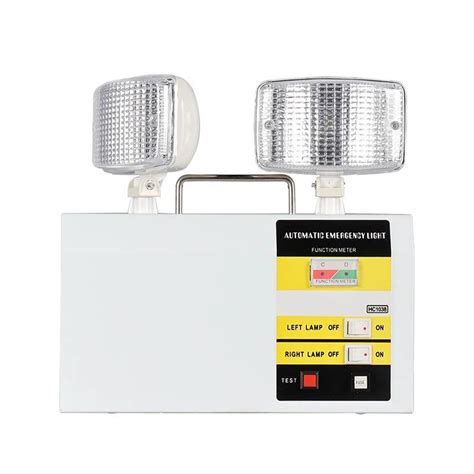 Wall Mounted X W Twin Spot Led Emergency Evacuation Exit Light