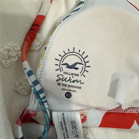 Hollister Bikini Top In Perfect Condition So Cute Depop