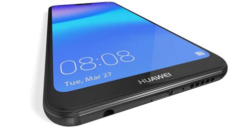 Huawei P20 Lite Midnight Black Modelo 3d 39 3ds Max Obj Fbx Free3d