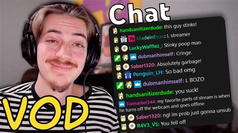 My Twitch Chat Challenges Me In V S Youtube