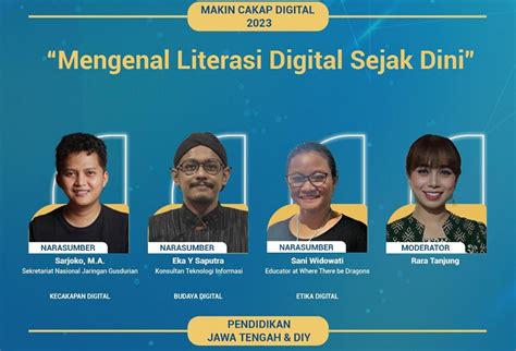 Mengenal Literasi Digital Sejak Dini Peran Orang Tua Sangat Diperlukan