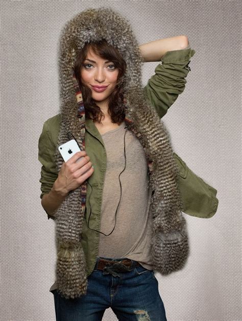 Night Owl Spirit Hood Hatscarf With Built In Earphones