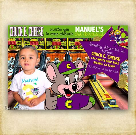 Chuck E Cheese Invitations Chuck E Cheese Party Kids | Images and Photos finder