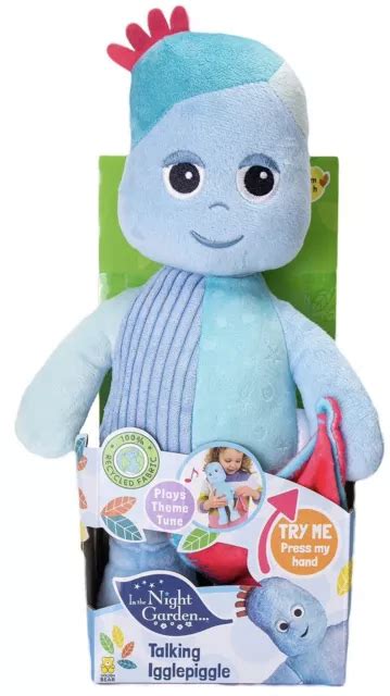 In The Night Garden Igglepiggle Musical Talking Soft Textured Plush Toy