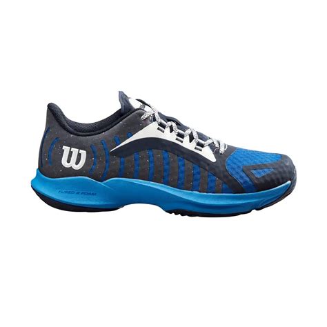 Wilson Hurakn Pro Men S Padel Shoe Navy Blazer Elpadel