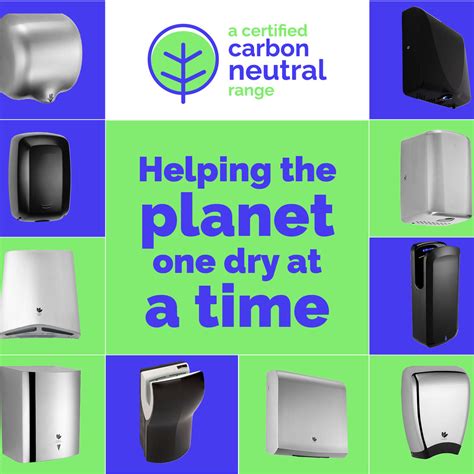 The Worlds First Carbon Neutral Hand Dryer Range Intelligent Hand Dryers