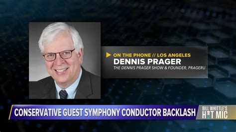 Bill Whittles Hot Mic Dennis Prager Symphony Controversy 81017