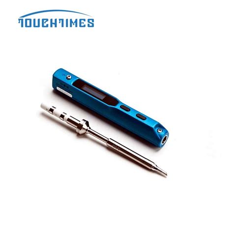 Mini Portable Ts Programmable Electric Soldering Iron W With Olcd