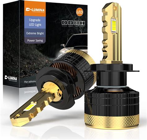 D Lumina H Canbus Led Bulbs W Lm Golden Key Led Kit High