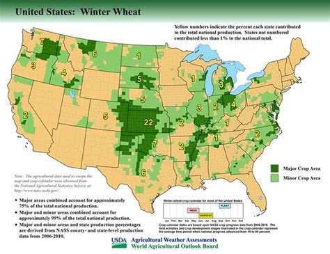 Usda Releases New Maps Identifying Major Crop Producing Areas In The United States And Abroad Usda