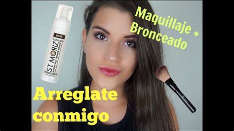 GRWM Arreglate Conmigo Bronceado Maquillaje Claudia Carnevali