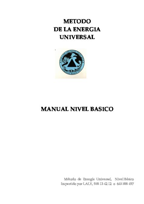 Curso Energia Universal Nivel Uno 2 PDFCOFFEE