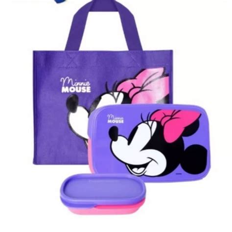 Jual Disney Lunch Set Tupperware Micky Minie Shopee Indonesia